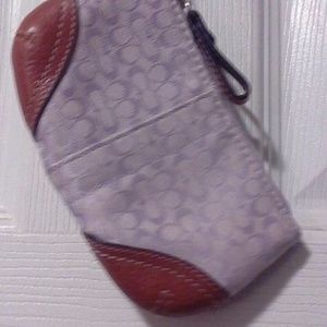 NWOT small Coach coin purse